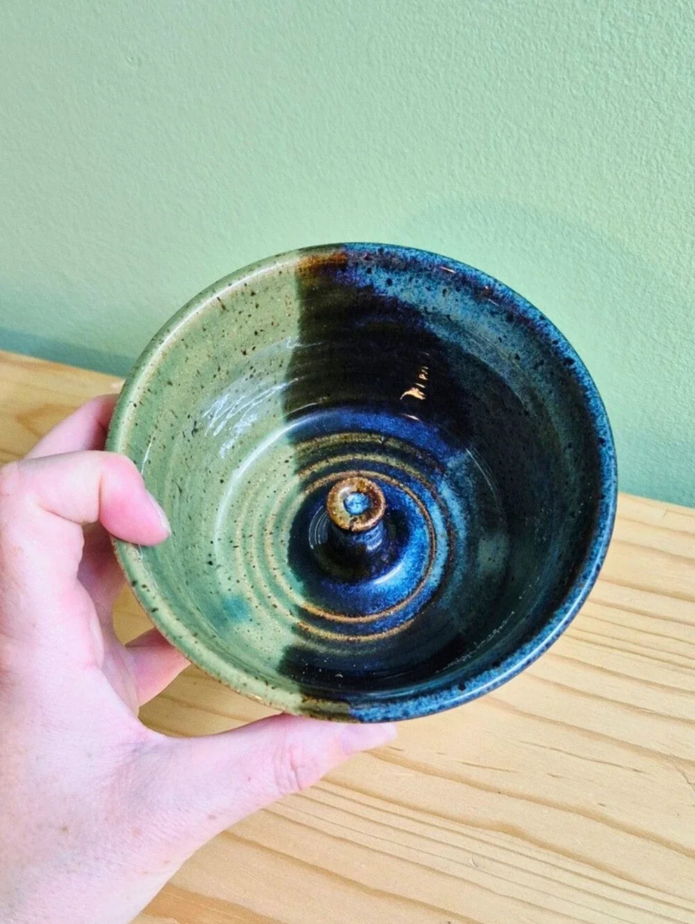 Hand-thrown stoneware baking dish